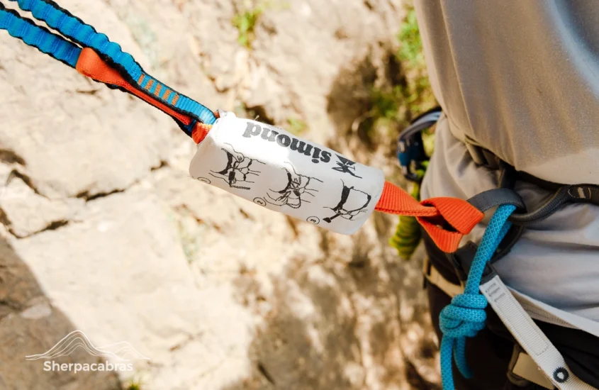Simond Via Ferrata Lanyard – Shock Absorber